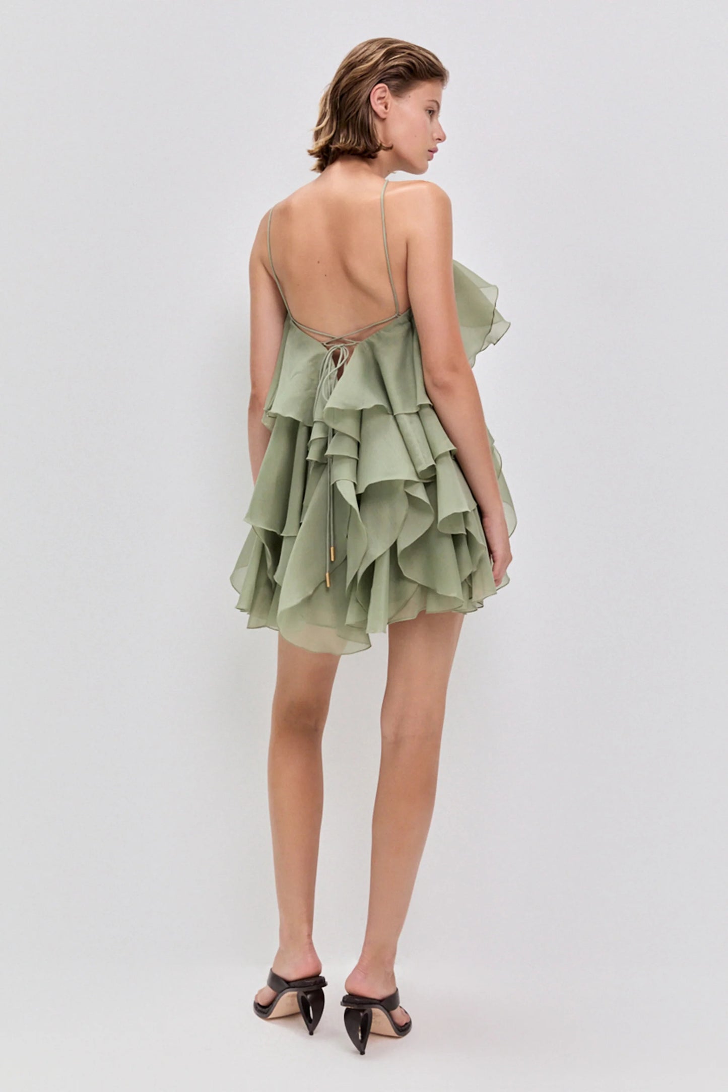 Pandorea Layered Mini in Moss
