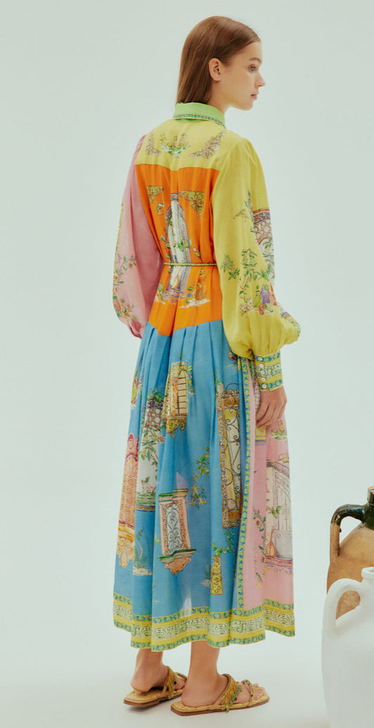 Alemais Monte Shirt Dress - Size 6