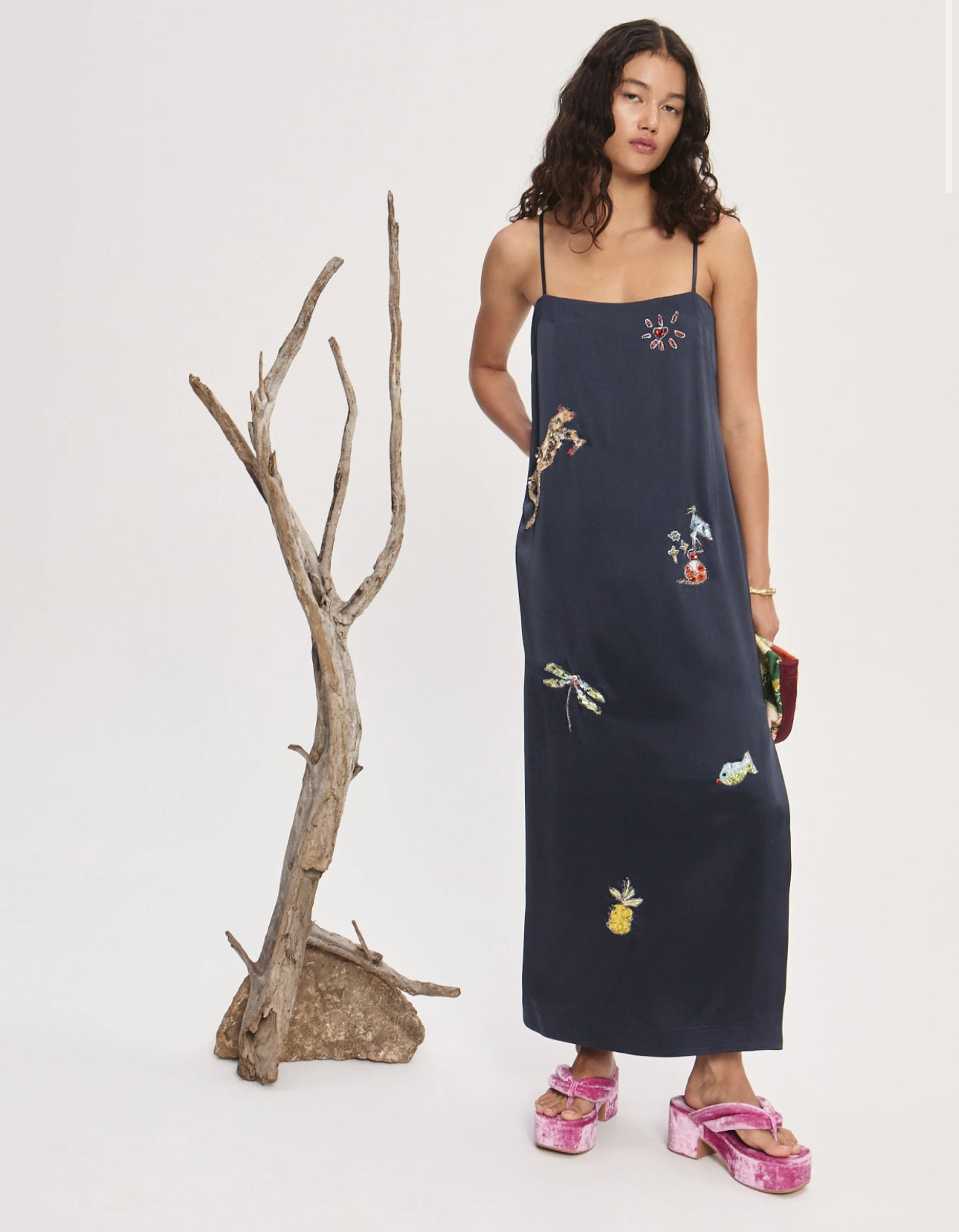 Alemais Fontaine Slip Midi - Size 6