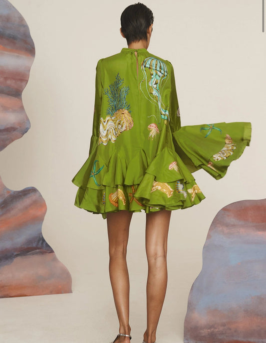 Alemais Exclusive Aquatica Silk Mini - Size 6