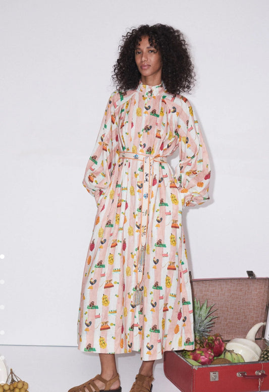 Alemais Villa Shirt Dress - Size 14