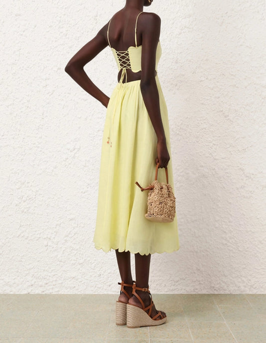 Zimmermann Halliday Scallop Midi - Size 1