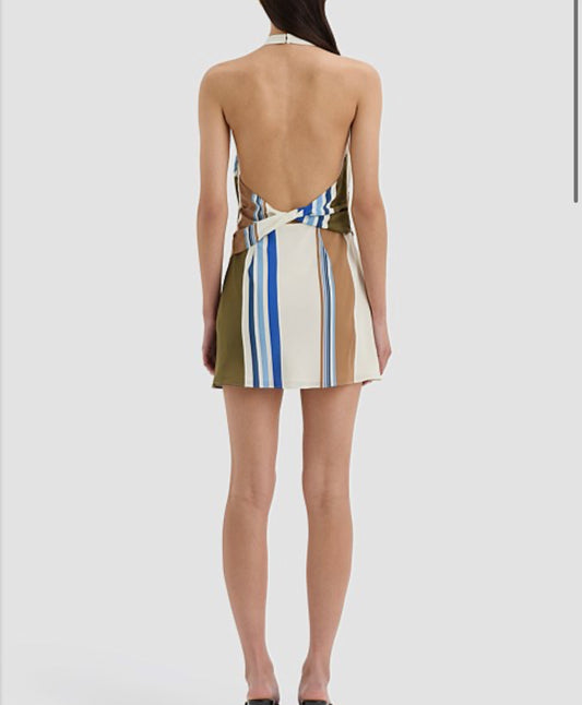 SIR the Label Thistle Halter Mini Dress - Size 1