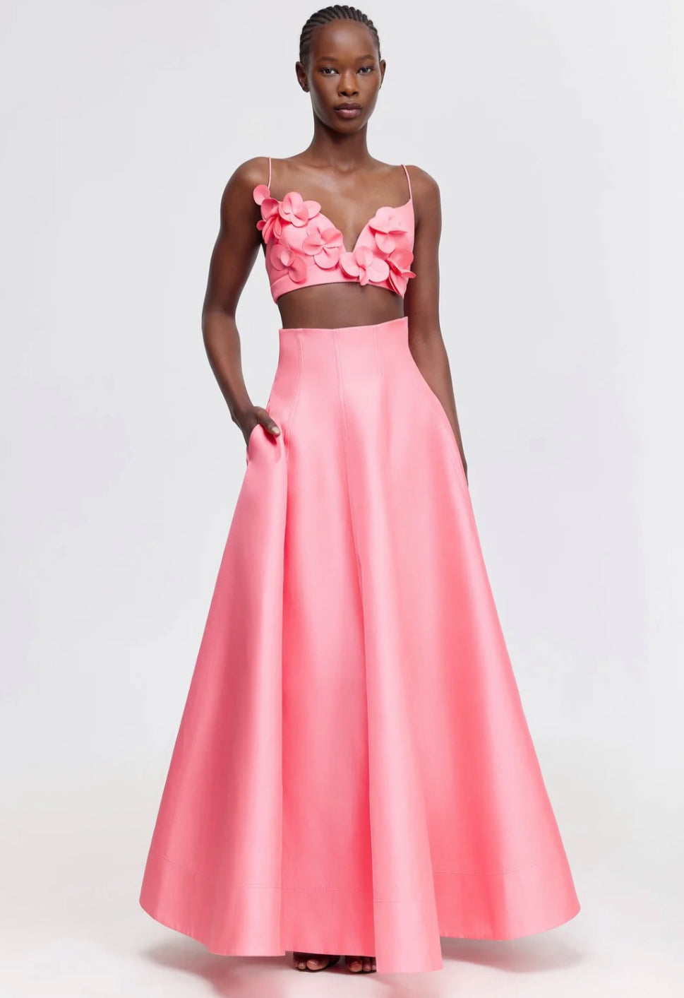 Acler Isla Set in Pink Rose - Size 8