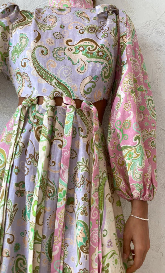 Alemais Marta Cut Out Midi - Size 12