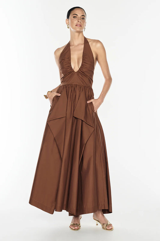 Provence Halter in Cognac