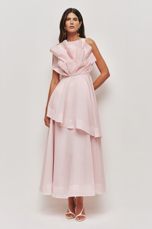 Selestia Midi in Ash Pink