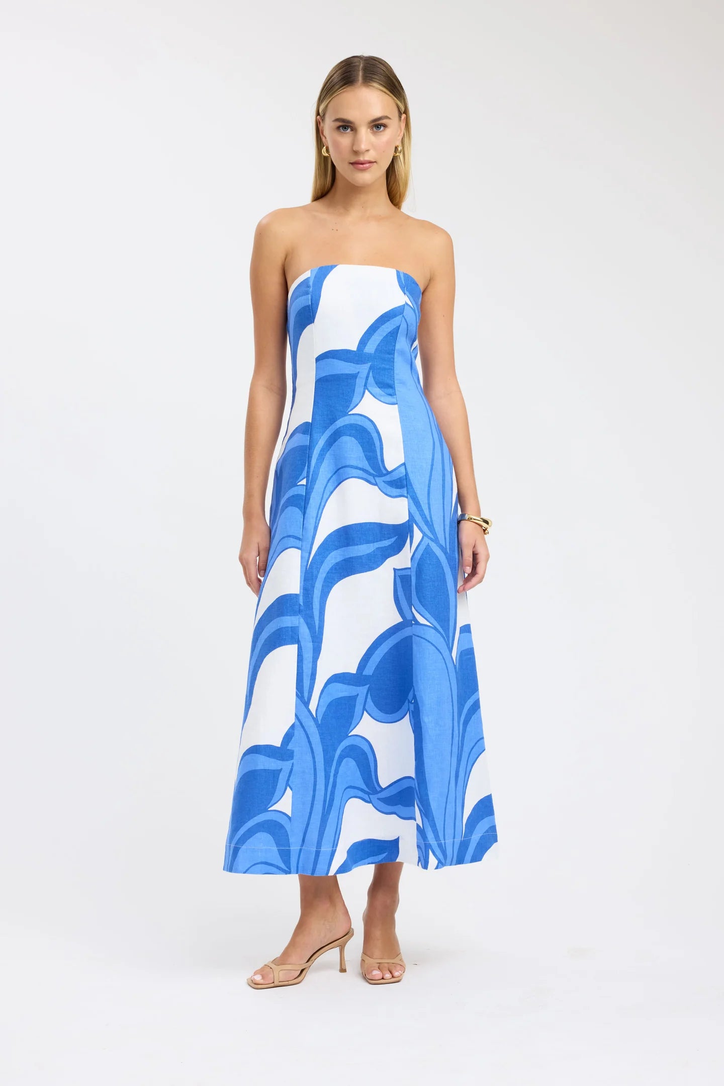 Kookai Zani Strapless Dress - Size 10