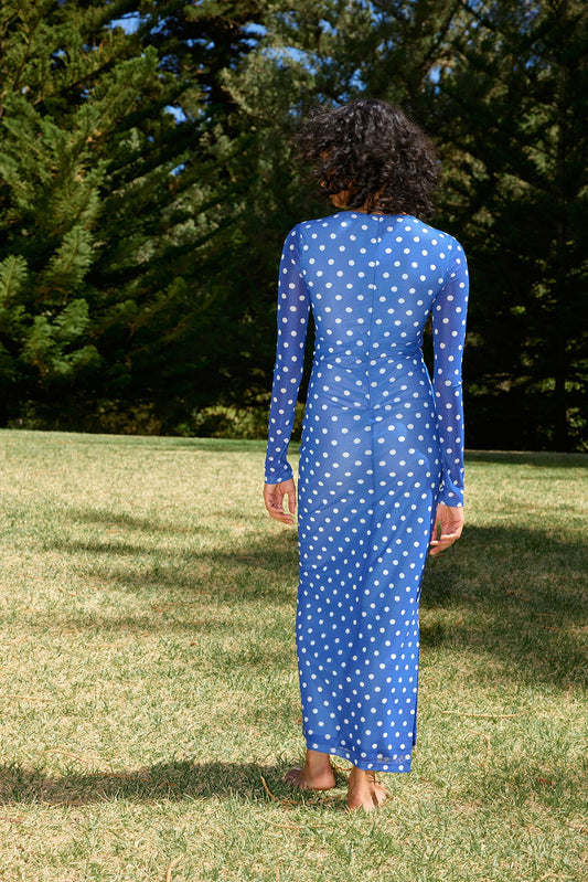 Aston Studio Ezli Mesh Dress - Size 8