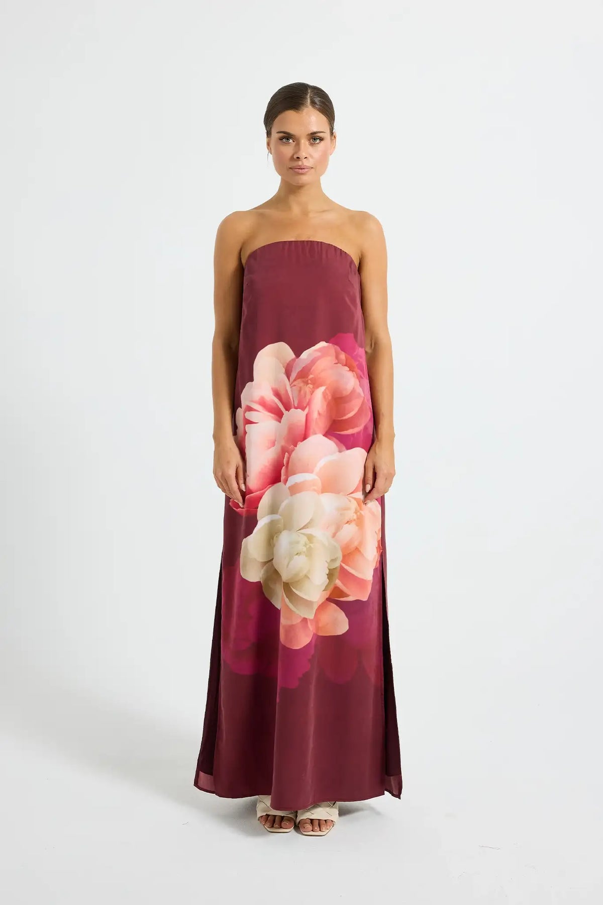 Pasduchas Romance Strapless Maxi - Size 14
