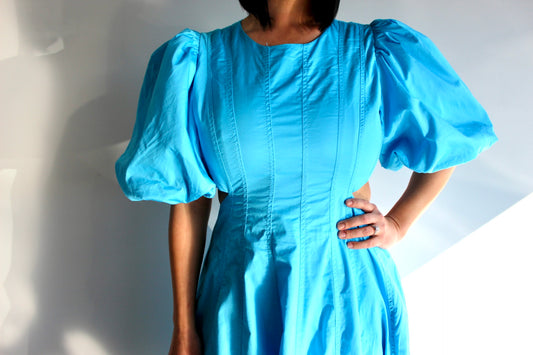 AJE Falling Water Cut Out Midi Dress - Size 16