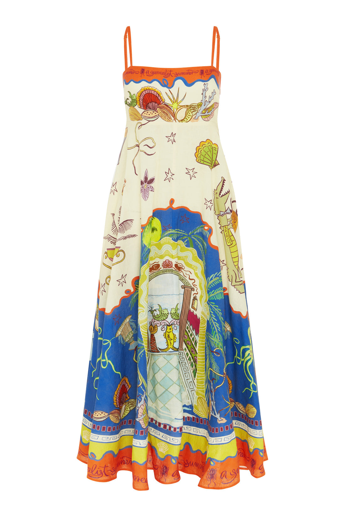 Alemais Surrealist Summer Sundress - Size 10