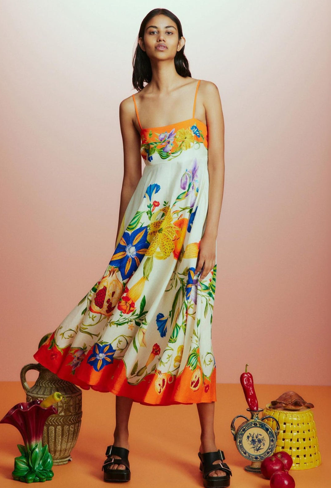 Alemais Flores Sundress - Size 16