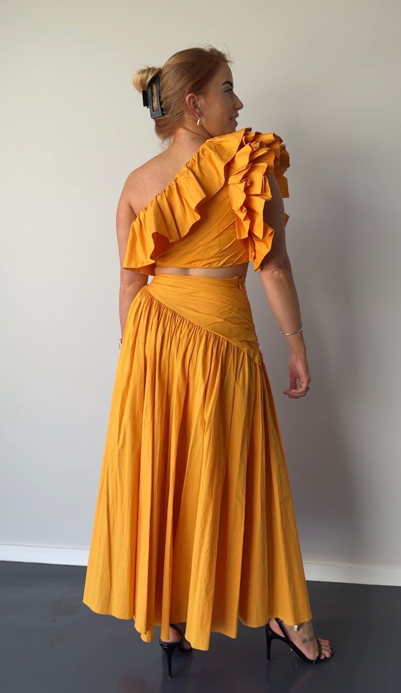 Sheike Allegra Set in Orange - Size 8