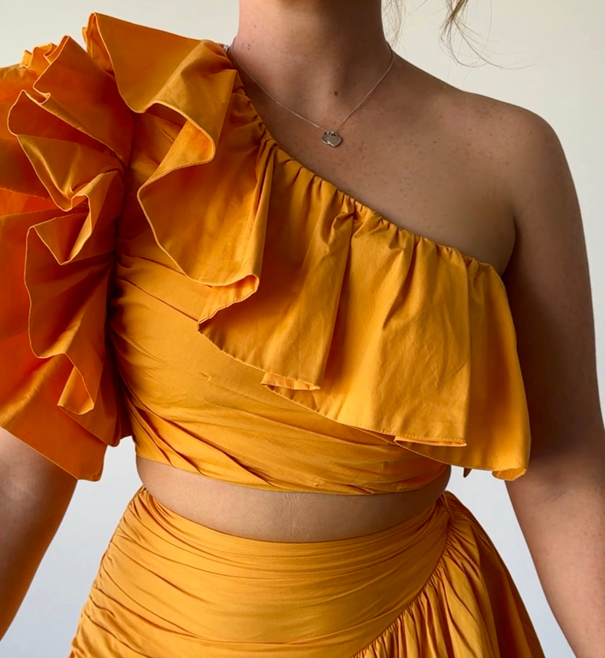 Sheike Allegra Set in Orange - Size 8