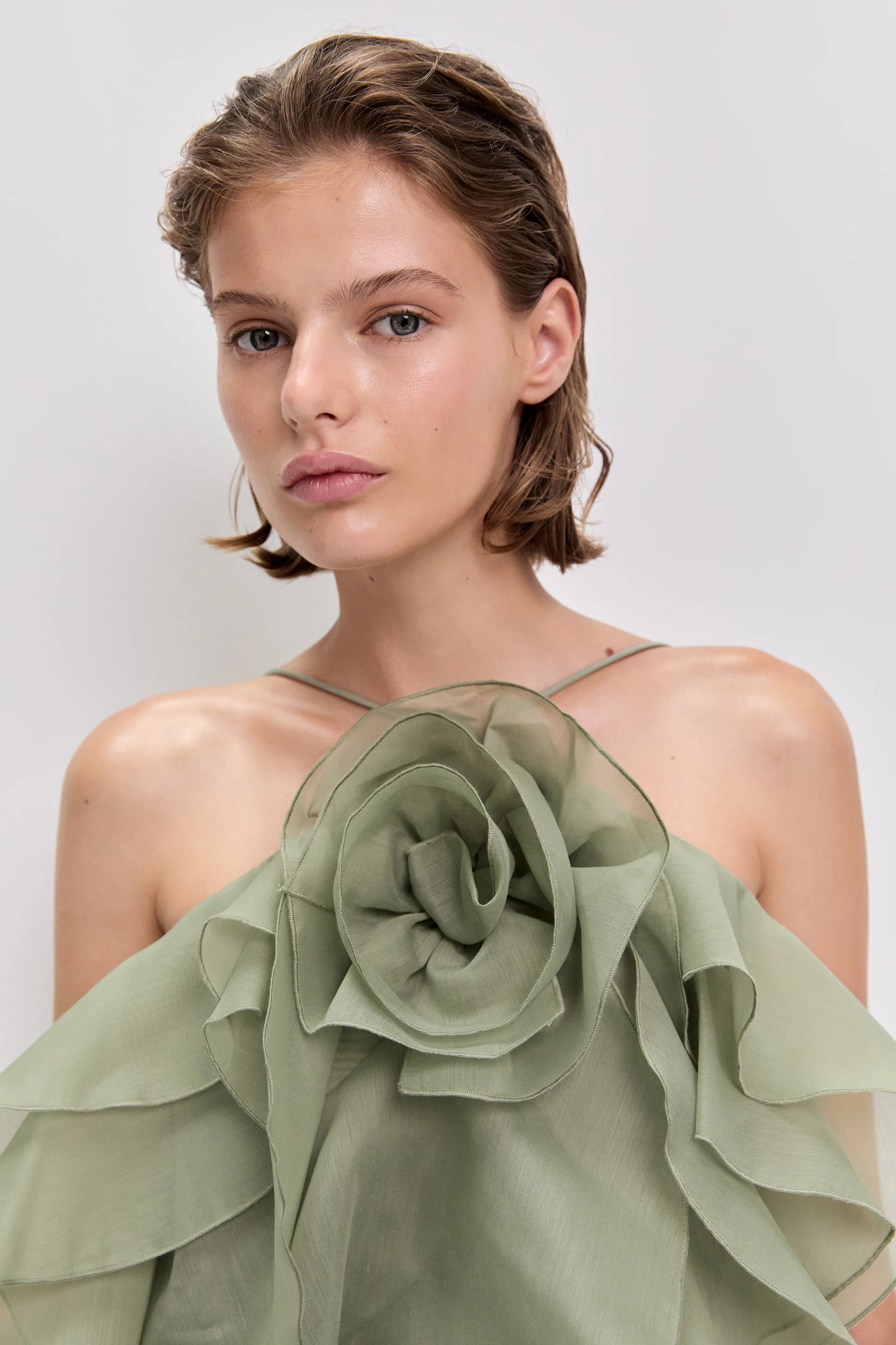 Pandorea Layered Mini in Moss