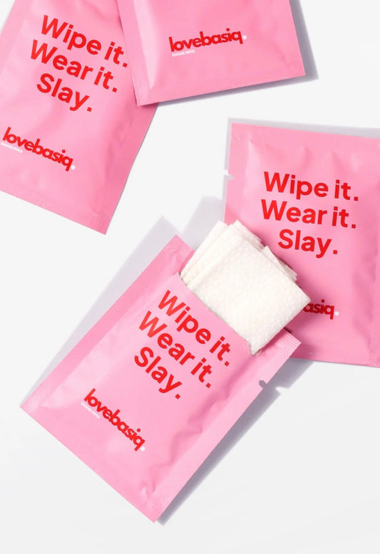 Love Basiq Smudge Wipes | 20 pack