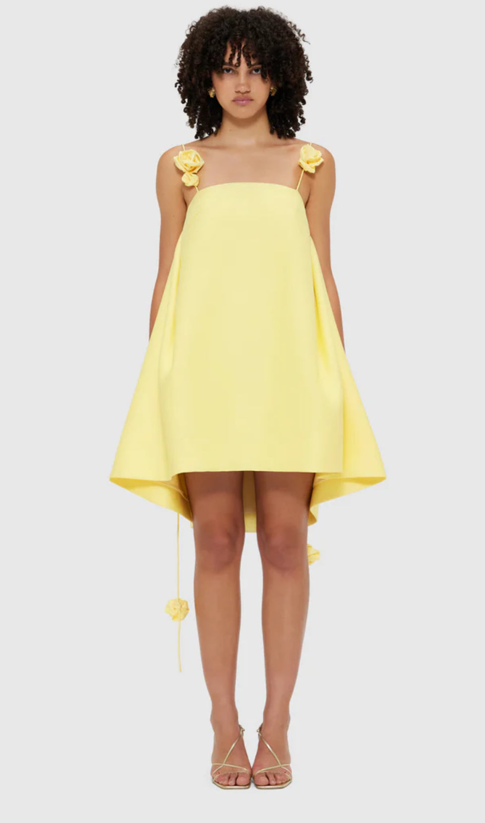Leo Lin Fiona Rose Mini Dress - Size 8