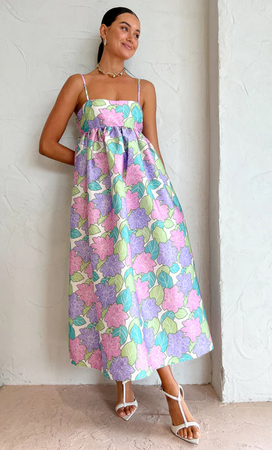 Alemais Luella Midi in Lilac - Size 8