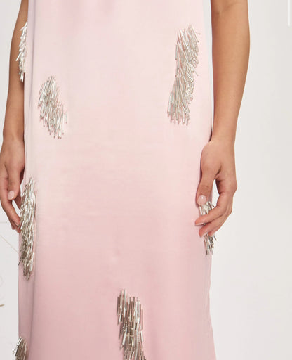 Alemais Cindy Embellished Slip Dress - Size 8