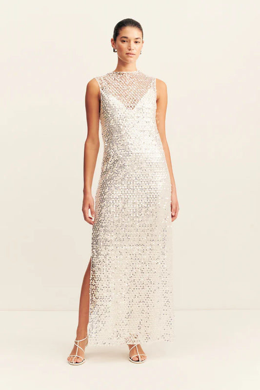 Asteri High Neck Sleeveless Maxi