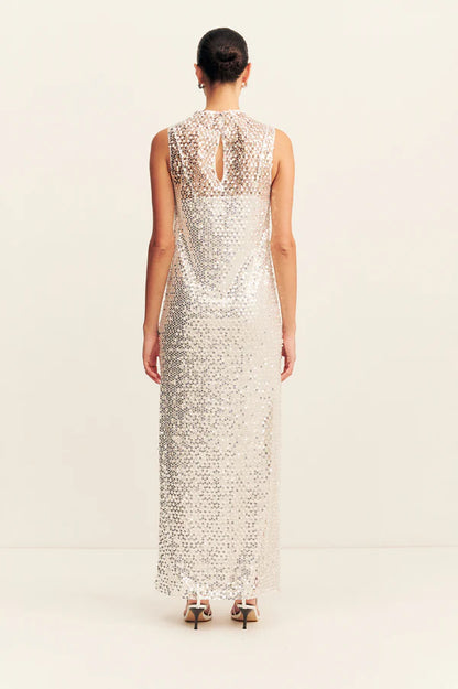 Asteri High Neck Sleeveless Maxi