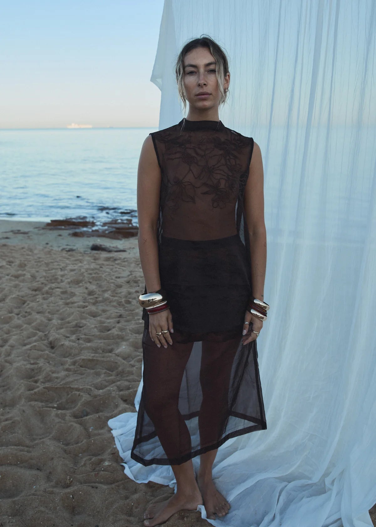 SERENA TOP & MIDI SKIRT SET