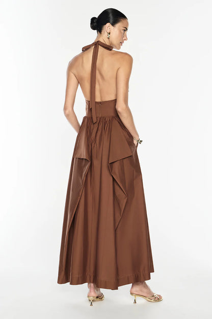 Provence Halter in Cognac