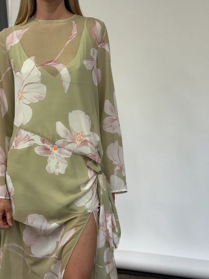 Elodie Maxi in Peppermint Floral