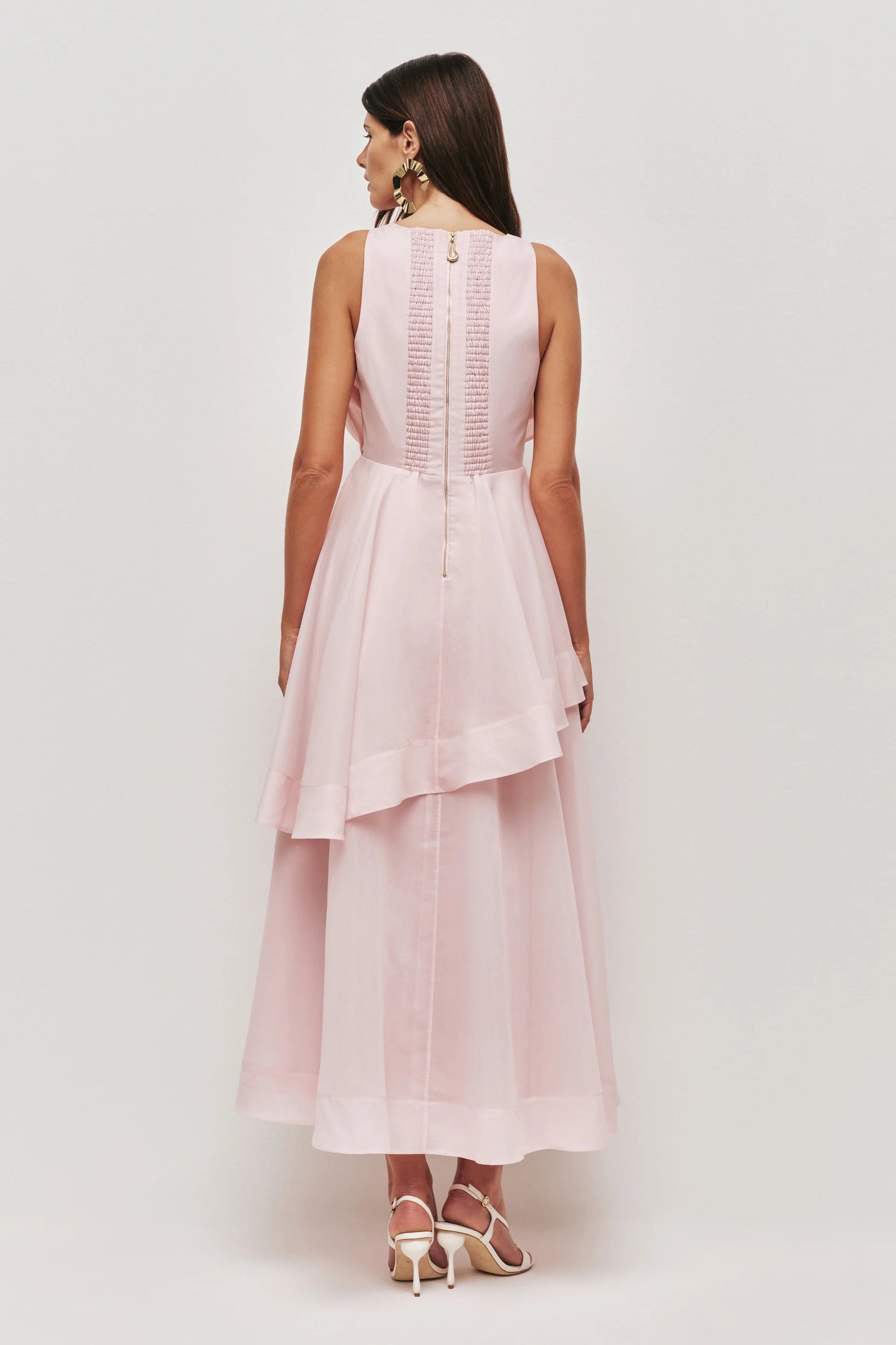 Selestia Midi in Ash Pink
