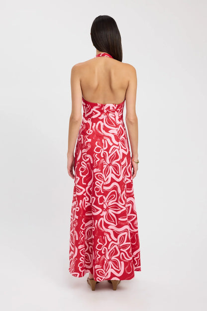 Kookai Soley Halter Dress - Size 8