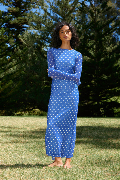 Aston Studio Ezli Mesh Dress - Size 8