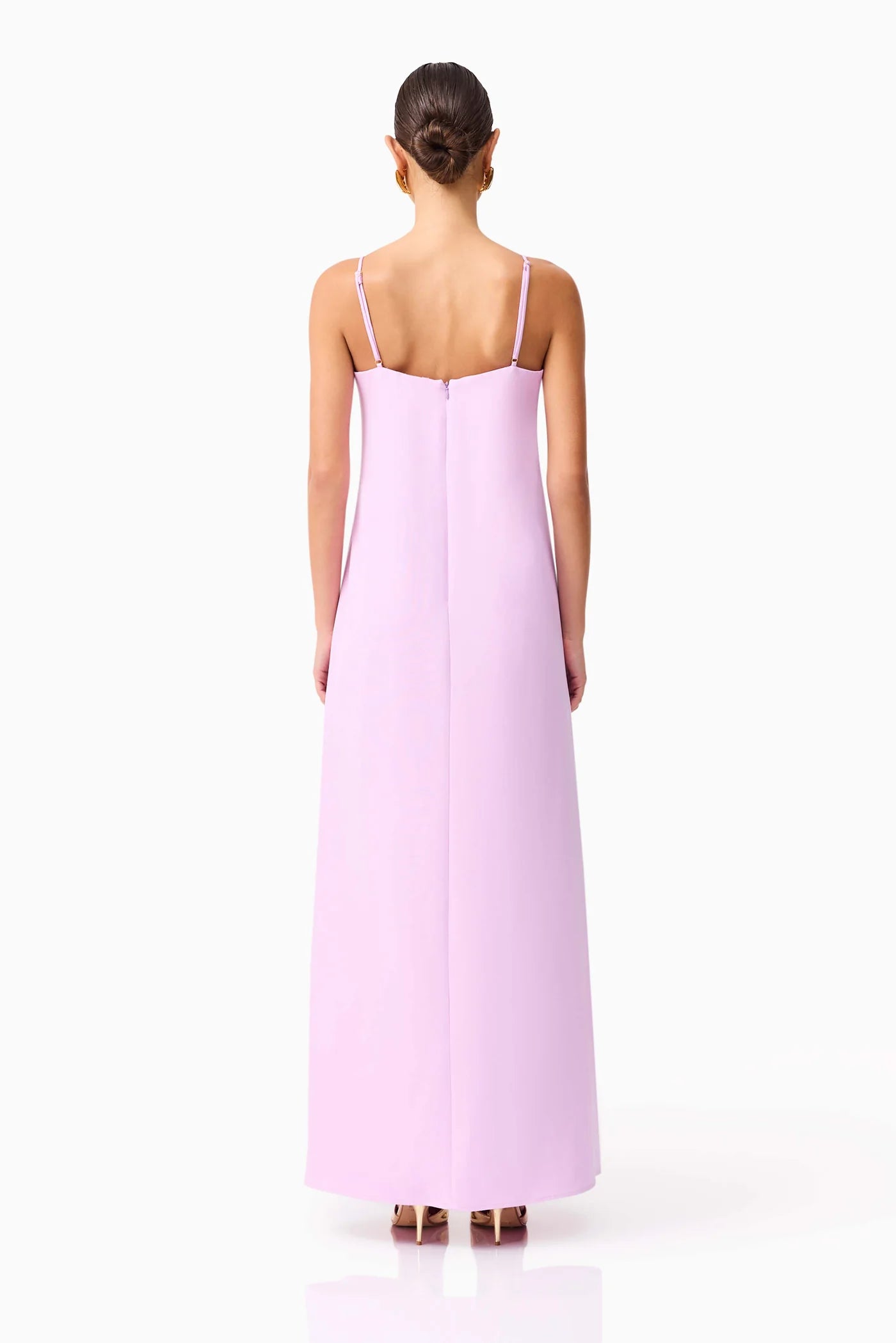 Elliatt Buttercup Embroidered Maxi in Purple - Size S
