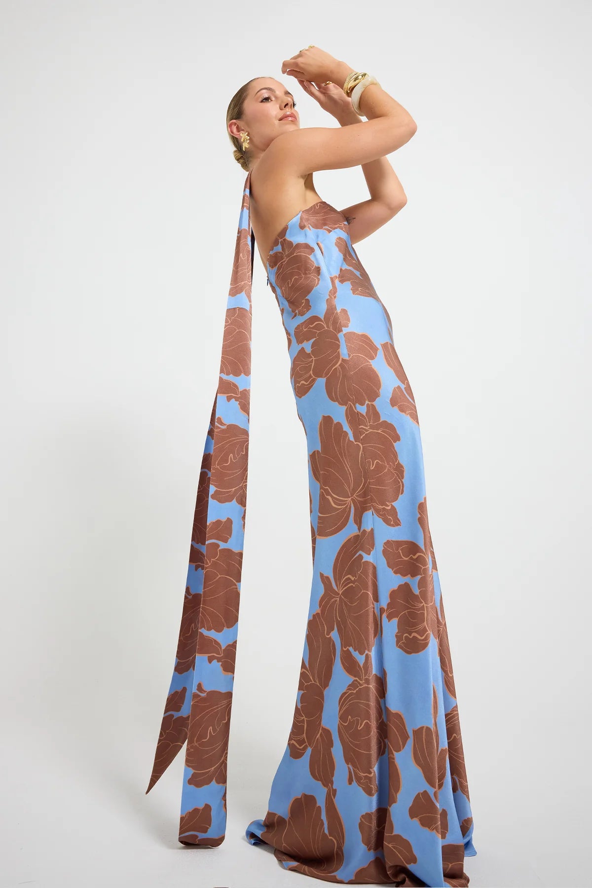 Pasduchas Lucent Strapless Maxi - Size 10
