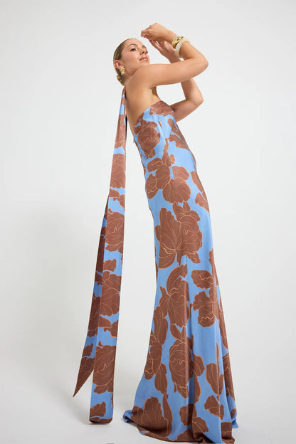 Pasduchas Lucent Strapless Maxi - Size 10