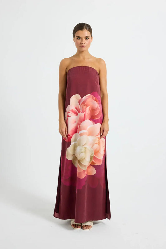 Pasduchas Romance Strapless Maxi - Size 14