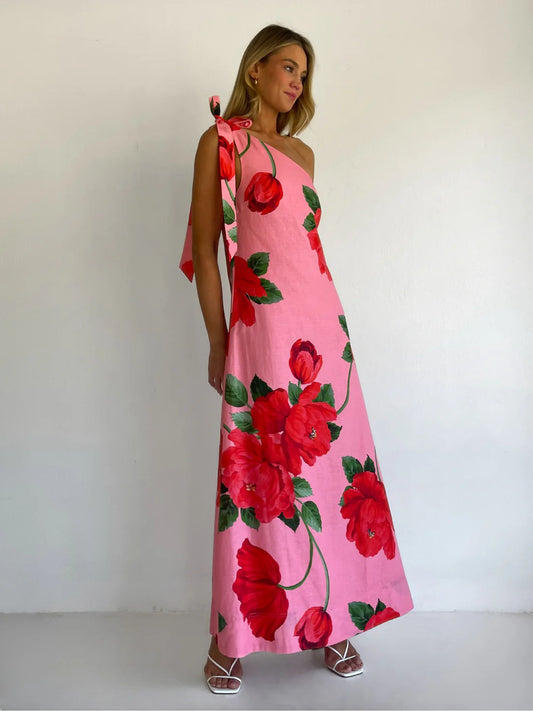 By Nicola Sorrento Maxi in Raspberry - Size 14