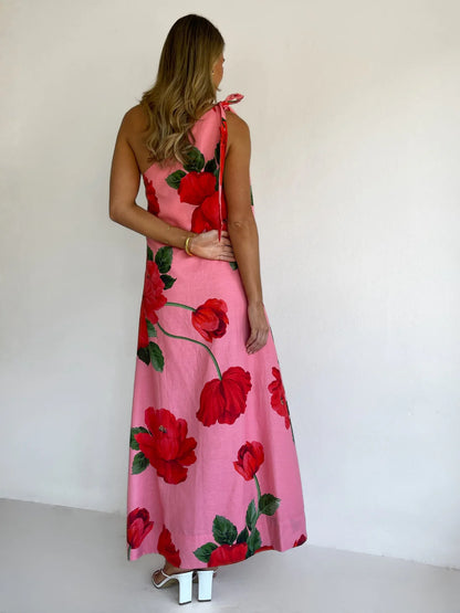 By Nicola Sorrento Maxi in Raspberry - Size 14